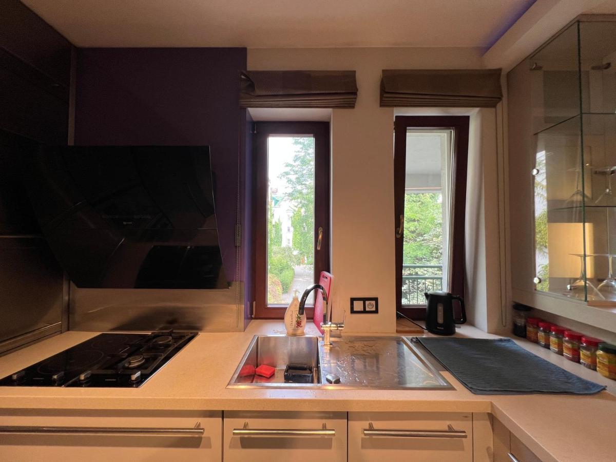 Ferienwohnung Lux Flat Easy To Reach Centrum Warschau Exterior foto